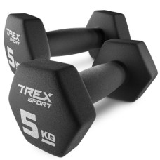 Гантель Trex Sport TX-050VD 2x5 кг